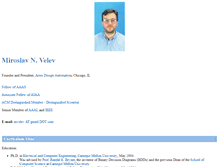 Tablet Screenshot of miroslav-velev.com